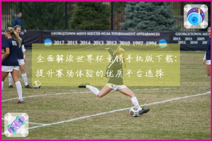 全面解读世界杯竞猜手机版下载：提升赛场体验的优质平台选择